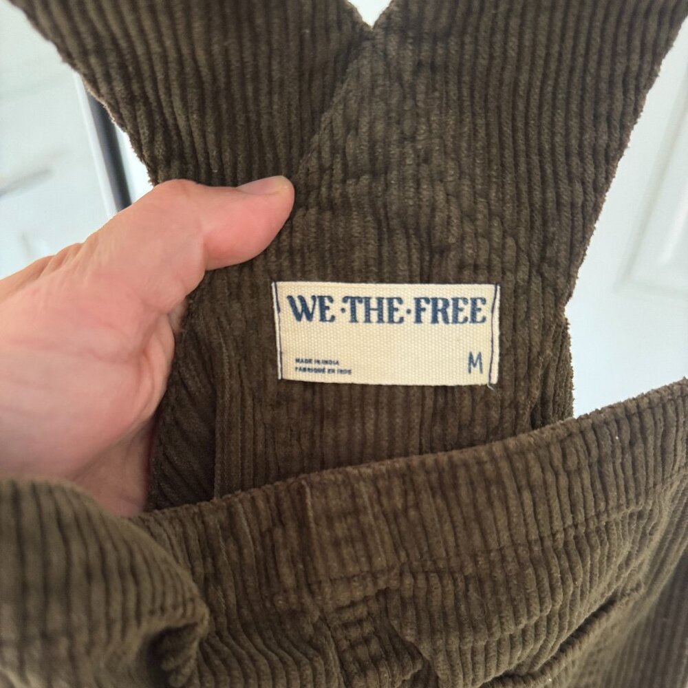 We The Free Good Luck Barrel Cord Overalls